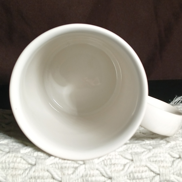 VTG Gathering Mistletoe Dunoon Coffee Mug Victorian Christmas Santa Scotland - Picture 7 of 8